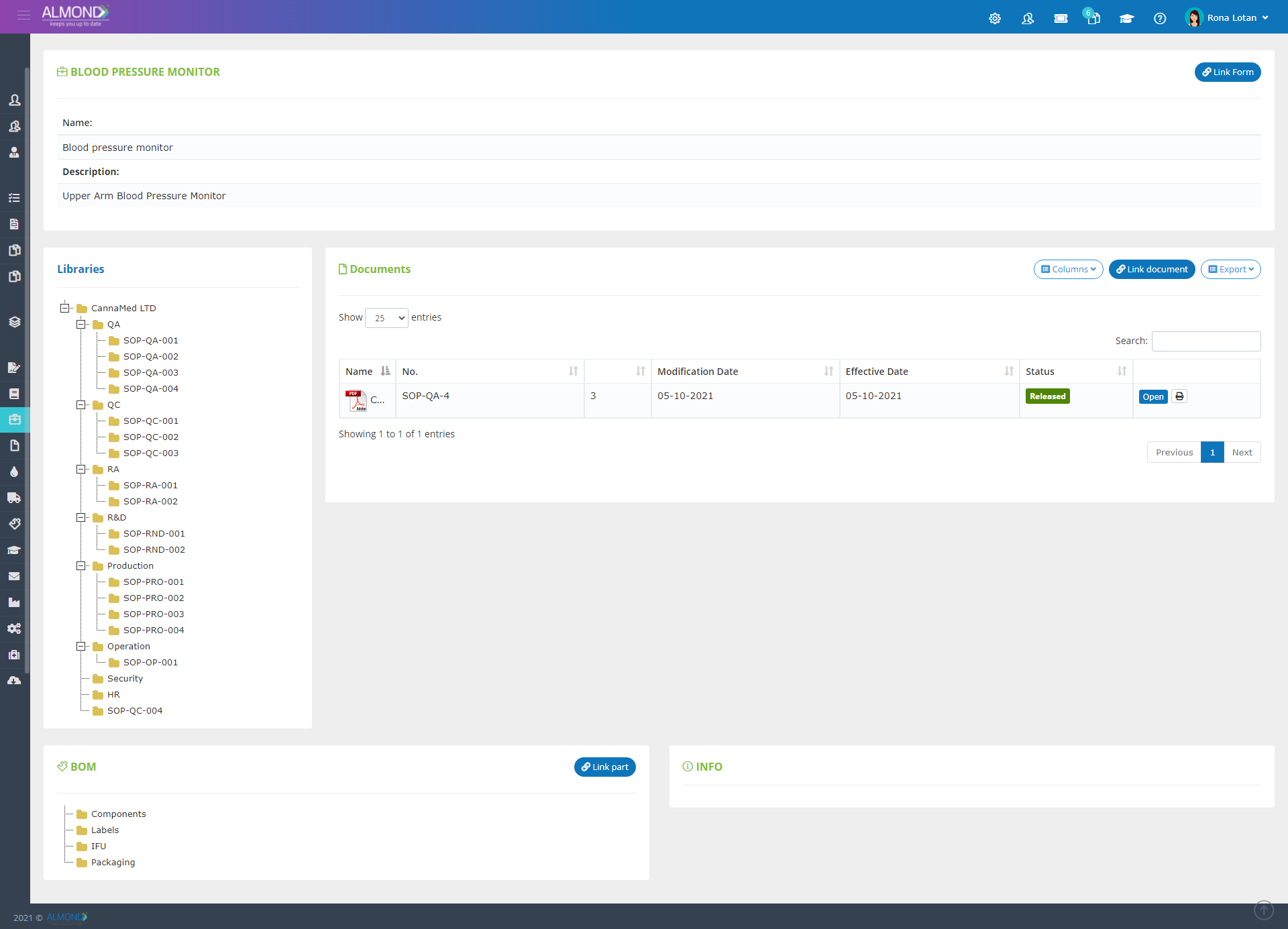 Product management tool